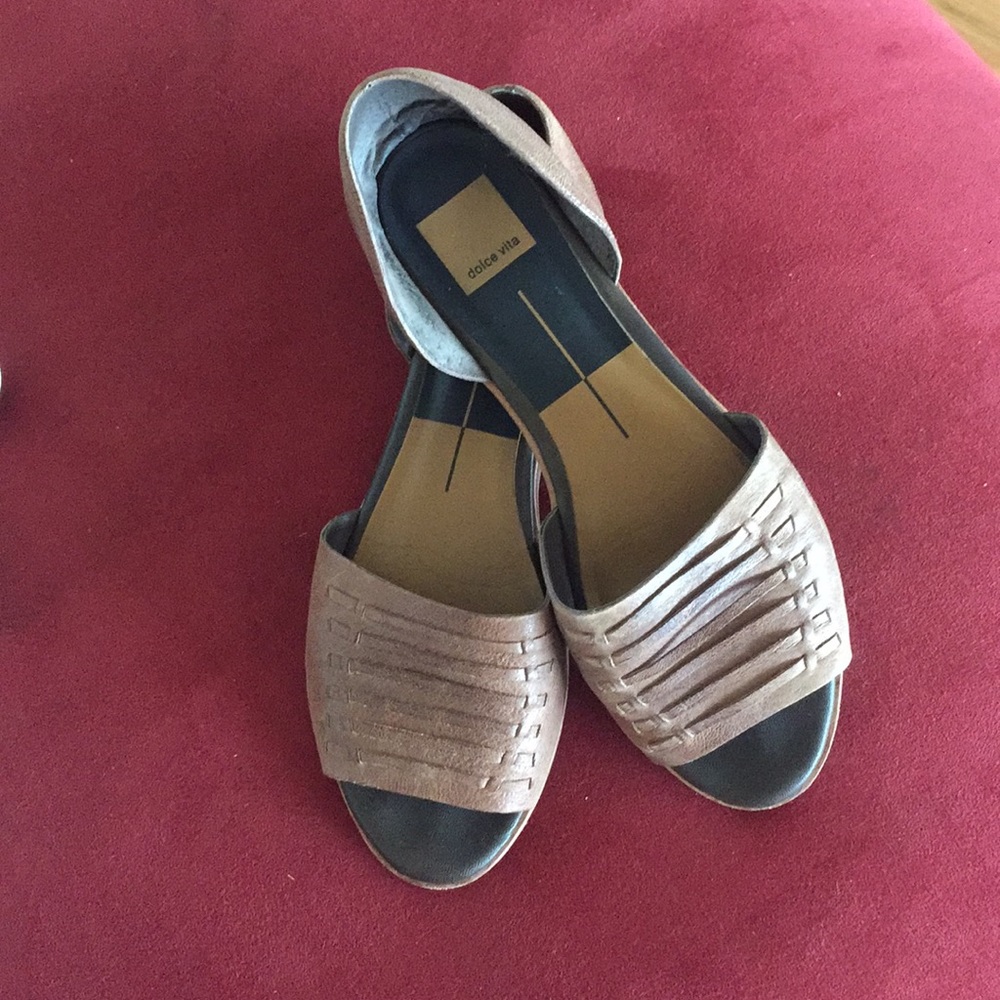 Dolce Vita Brown Slip on Flats